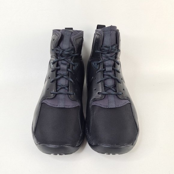 Nike Koth Ultra Mid Mens Shoes Boots Trainers Leather Black - Picture 4 of 12